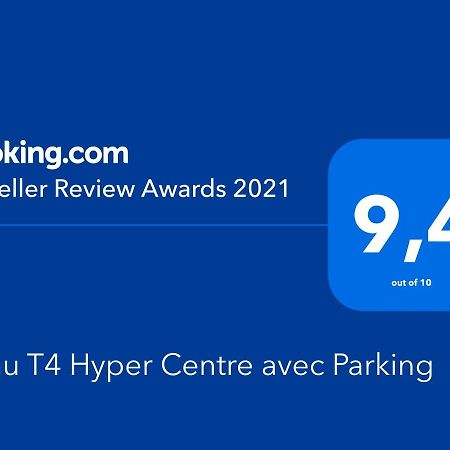 Апартаменти Beau T4 Hyper Centre Avec Parking Перпіньян Екстер'єр фото