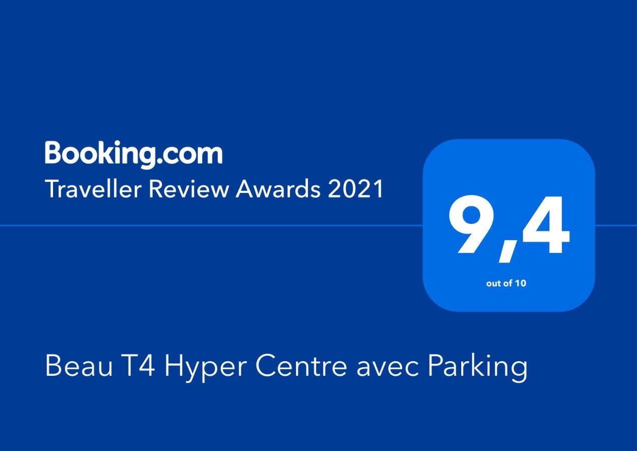 Апартаменти Beau T4 Hyper Centre Avec Parking Перпіньян Екстер'єр фото